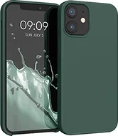 KWMobile TPU Silicone case для Apple iPhone 12 mini moss green