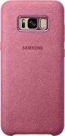 Samsung EF-XG955AP Alcantara Cover для Galaxy S8+ pink