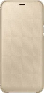 Samsung Flip wallet для Galaxy A6 (2018) gold