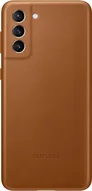 Samsung Leather Cover для Galaxy S21+ brown