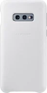 Samsung Leather Cover для Galaxy S10e white