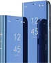 MRSTER clear View Standing Cover для Xiaomi Redmi Note 9 blue