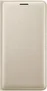 Samsung Flip wallet для Galaxy J3 gold