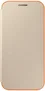 Samsung Neon Flip Cover для Galaxy A3 (2017) gold