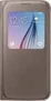 Samsung S-View Cover для Galaxy S6 gold