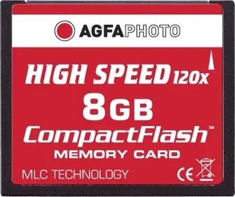 AgfaPhoto 120x R18 CompactFlash Card 8GB