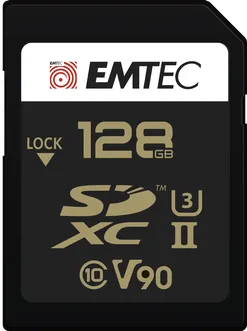 Emtec SpeedIN PRO+ R300 SDXC 128GB, UHS-II U3, Class 10