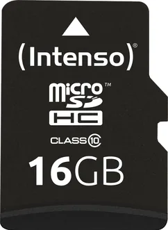 Intenso R20/W12 microSDHC 16GB Kit, Class 10