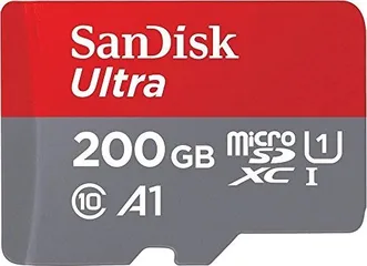 SanDisk Ultra R100 microSDXC 200GB Kit, UHS-I U1, A1, Class 10