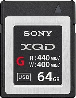 Sony G-Series R440/W400 XQD Card 64GB