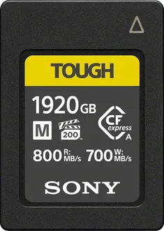 Sony TOUGH CEA-M Series R800/W700 CFexpress Type A 1.92TB