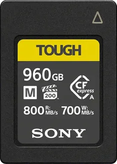 Sony TOUGH CEA-M Series R800/W700 CFexpress Type A 960GB