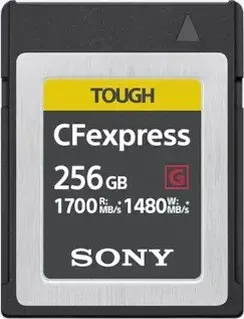 Sony TOUGH CEB-G Series R1660.2/W1445.3 CFexpress Type B 256GB