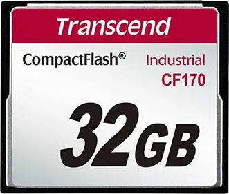 Transcend Industrial 170x R90/W60 CompactFlash Card 32GB