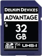 Delkin Advantage 633X R90/W90 SDHC 32GB, UHS-I U3, Class 10