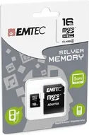 Emtec R12/W6 microSDHC 16GB Kit, Class 4