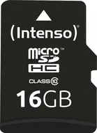 Intenso R20/W12 microSDHC 16GB Kit, Class 10