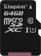 Kingston R45 microSDXC 64GB, UHS-I, Class 10