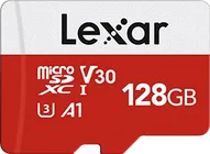 Lexar E-Serie R100/W30 microSDXC 128GB Kit, UHS-I U3, A1, Class 10