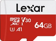 Lexar E-Serie R100 microSDXC 64GB Kit, UHS-I U3, A1, Class 10