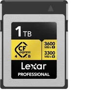 Lexar Professional GOLD 4.0 R3600/W3300 CFexpress Type B 1TB