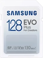 Samsung EVO Plus for Creators R130 SDXC 128GB, UHS-I U3, Class 10