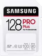 Samsung PRO Plus for Professionals R100/W90 SDXC 128GB, UHS-I U3, Class 10