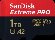 SanDisk Extreme PRO R200/W140 microSDXC 1TB Kit, UHS-I U3, A2, Class 10