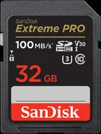 SanDisk Extreme PRO R100/W90 SDHC 32GB, UHS-I U3, Class 10