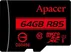 Apacer R85 microSDXC 64GB Kit, UHS-I U1, Class 10