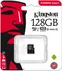 Kingston Canvas Select R80 microSDXC 128GB, UHS-I U1, Class 10