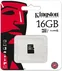 Kingston Industrial Temperature R90/W45 microSDHC 16GB, UHS-I, Class 10