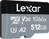 Lexar Professional 1066x Silver Series R160/W70 microSDXC 512GB Kit, UHS-I U3, A2, Class 10