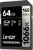 Lexar Professional 1066x Silver Series R160/W70 SDXC 64GB, UHS-I U3, Class 10