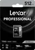Lexar Professional 1066x Silver Series R160/W120 SDXC 512GB, UHS-I U3, Class 10