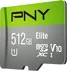 PNY Elite R90 microSDXC 512GB Kit, UHS-I U1, Class 10