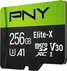 PNY Elite-X R100 microSDXC 256GB Kit, UHS-I U3, A1, Class 10