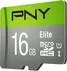 PNY Elite microSDHC 16GB, UHS-I U1, Class 10