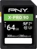 PNY EliteX-PRO 90 R300/W280 SDXC 64GB, UHS-II U3, Class 10