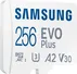 Samsung EVO Plus 2024 R160 microSDXC 256GB Kit, UHS-I U3, A2, Class 10