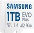 Samsung EVO Plus 2024 R160 microSDXC 1TB Kit, UHS-I U3, A2, Class 10