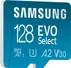 Samsung EVO Select R130 microSDXC 128GB Kit, UHS-I U3, A2, Class 10