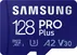 Samsung PRO Plus R160/W120 microSDXC 128GB USB-Kit, UHS-I U3, A2, Class 10