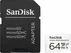 SanDisk High Endurance R100/W40 microSDXC 64GB Kit, UHS-I U3, Class 10