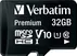 Verbatim Premium 600x R90 microSDHC 32GB Kit, UHS-I U1, Class 10