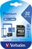 Verbatim Premium 600x R90 microSDHC 32GB Kit, UHS-I U1, Class 10