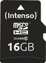 Intenso R20/W12 microSDHC 16GB Kit, Class 10