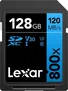 Lexar BLUE Series 800x R120/W45 SDXC 128GB, UHS-I U3, Class 10