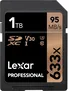 Lexar Professional 633x R95/W70 SDXC 1TB, UHS-I U3, Class 10