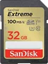 SanDisk Extreme PLUS R100/W60 SDHC 32GB, UHS-I U3, Class 10